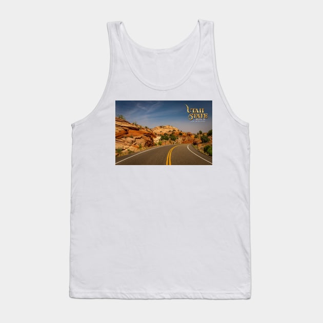 Utah State Route 12 Scenic Drive Tank Top by Gestalt Imagery